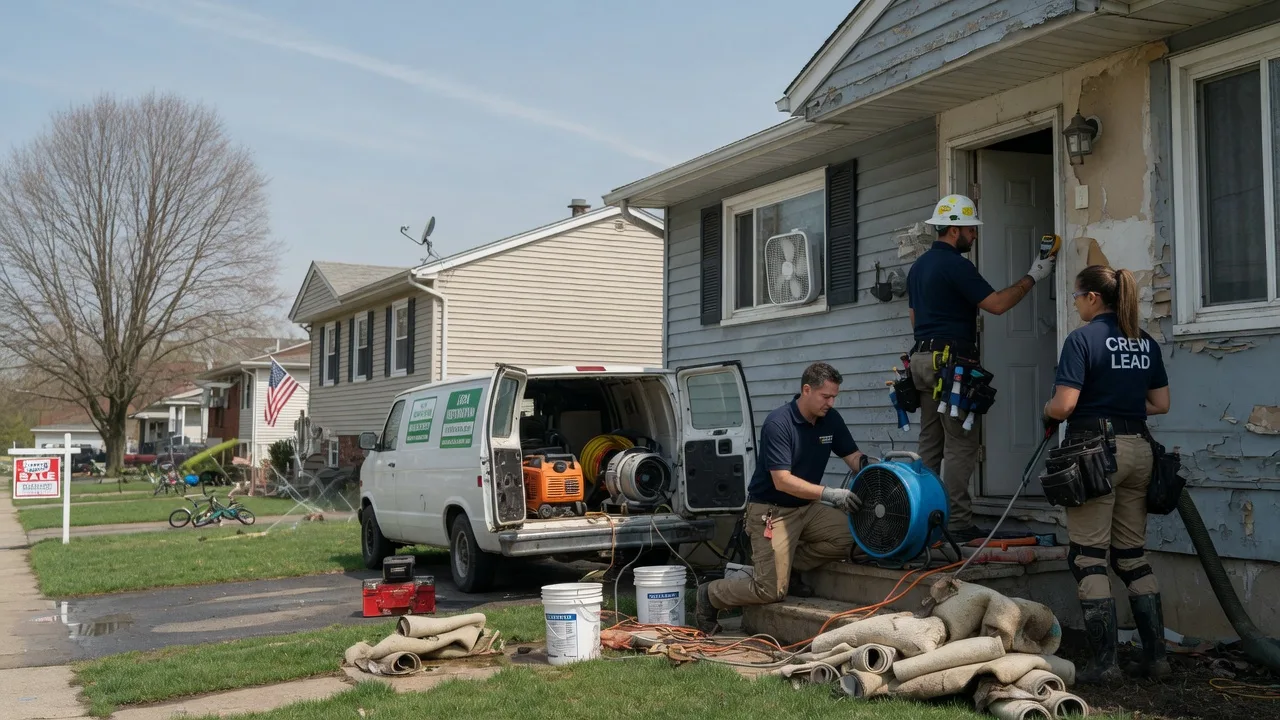 Flood Cleanup in West Frankfort, IL near me